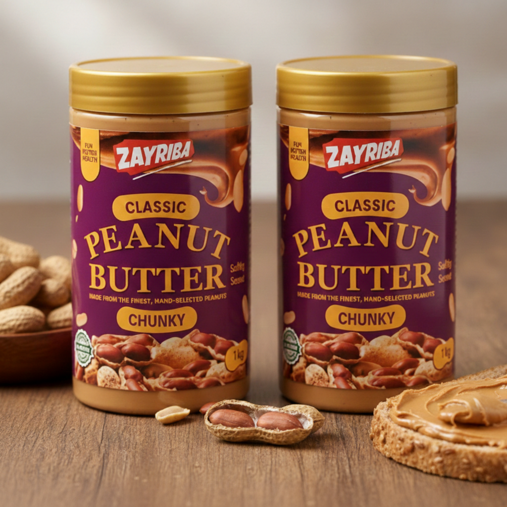 Bundles of Classic Peanut Butter 1+1 kg =2kg