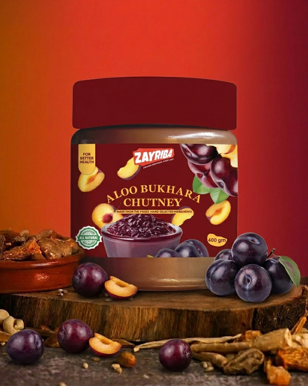 Aloo Bukhara Chutney